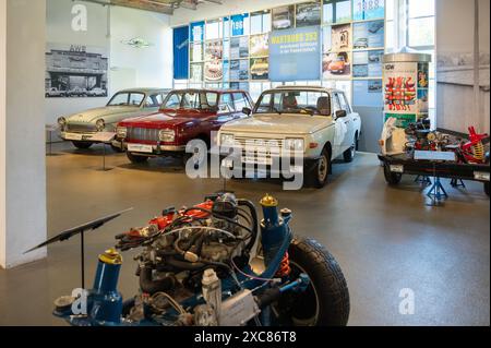 Das AWE Wartburg Automuseum in Eisenach Stockfoto