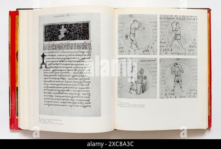 Malerei und Miniatur Moskaus von der Mitte des 15. Bis Anfang des 16. Jahrhunderts von Popow, erstmals 1975 in der UdSSR veröffentlicht. Stockfoto