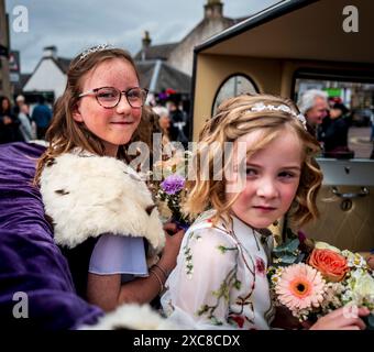 16. Juni 2024: Biggar Gala Day, Biggar, South Lanarkshire, Schottland Stockfoto