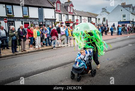 16. Juni 2024: Biggar Gala Day, Biggar, South Lanarkshire, Schottland Stockfoto