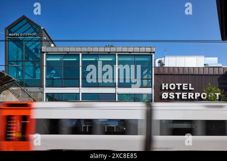 Hotel Østerport, entworfen von Erik Christian Sørensen, 1956; Kopenhagen, Dänemark Stockfoto