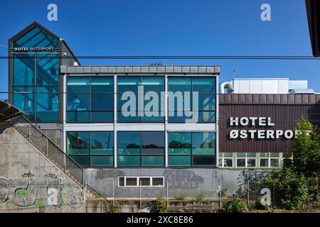 Hotel Østerport, entworfen von Erik Christian Sørensen, 1956; Kopenhagen, Dänemark Stockfoto