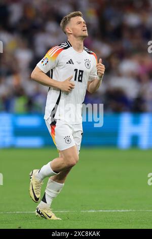 München Football Arena, München, Deutschland. Juni 2024. Euro 2024 Gruppe A Fußball, Deutschland gegen Schottland; Maximilian Mittelstadt (DE) Credit: Action Plus Sports/Alamy Live News Stockfoto