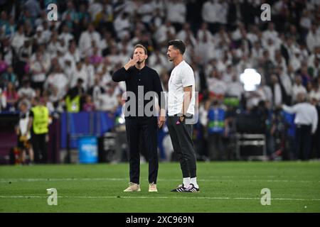 MÜNCHEN, DEUTSCHLAND - 14. JUNI: trainer von Julian Nagelsmann beim Gruppenspiel der UEFA EURO 2024 zwischen Deutschland und Schottland im Münchener Fußball AR Stockfoto