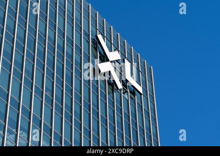 XL Reinsurance America Inc.-Büro am 8. November 2023 in Constitution Plaza in Hartford, CT, USA. Stockfoto