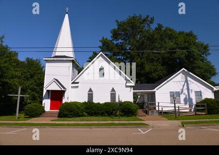 Holy Trinity Episcopal Church, Crystal Springs, Mississippi. Stockfoto