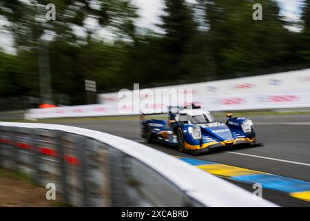 Le Mans, Frankreich. Juni 2024. Während der 24 Stunden von Le Mans 2024, 4. Runde der FIA-Langstrecken-Weltmeisterschaft 2024, auf dem Circuit des 24 Heures du Mans, vom 15. Bis 16. Juni 2024 in Le Mans, Frankreich - Foto Charly Lopez/DPPI Credit: DPPI Media/Alamy Live News Stockfoto