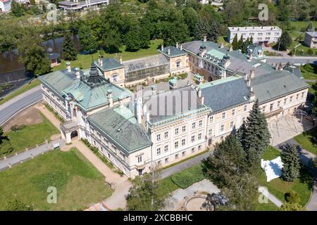 Klasicistni zamek, Svetla nad Sazavou, Kraj Vysocina, Ceska republika / classicist chateaux Svetla nad Sazavou, Vysocina Region, Tschechische republik Stockfoto