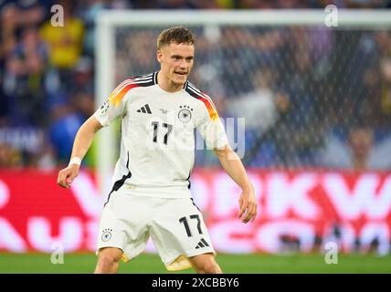 Florian Wirtz, Nr. 17 DFB im Gruppenspiel DEUTSCHLAND - SCHOTTLAND 5-1 der UEFA-Europameisterschaften 2024 am 14. Juni 2024 in München. Fotograf: Peter Schatz Stockfoto