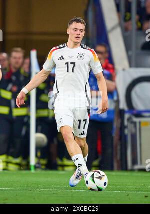 Florian Wirtz, Nr. 17 DFB im Gruppenspiel DEUTSCHLAND - SCHOTTLAND 5-1 der UEFA-Europameisterschaften 2024 am 14. Juni 2024 in München. Fotograf: Peter Schatz Stockfoto