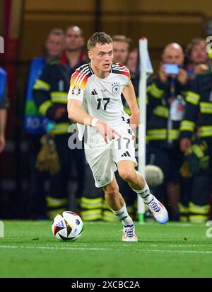 Florian Wirtz, Nr. 17 DFB im Gruppenspiel DEUTSCHLAND - SCHOTTLAND 5-1 der UEFA-Europameisterschaften 2024 am 14. Juni 2024 in München. Fotograf: Peter Schatz Stockfoto