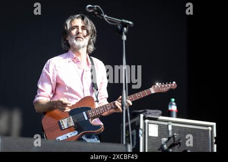 Deus in Concerto al Firenze Rocks 2024. Foto di Davide Merli Stockfoto