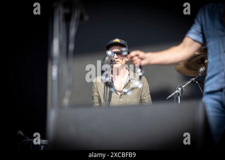 Deus in Concerto al Firenze Rocks 2024. Foto di Davide Merli Stockfoto