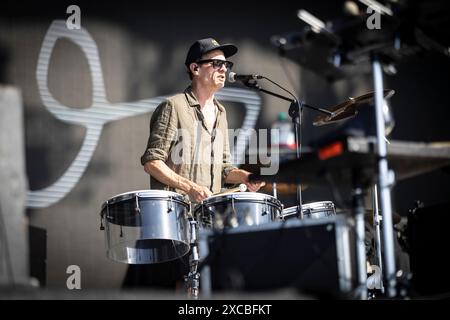 Deus in Concerto al Firenze Rocks 2024. Foto di Davide Merli Stockfoto