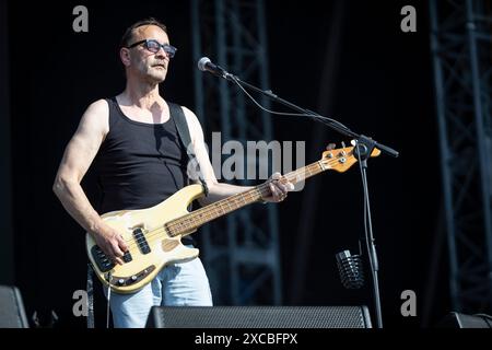 Deus in Concerto al Firenze Rocks 2024. Foto di Davide Merli Stockfoto