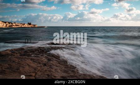 St. Thomas Bay, Marsaskala, Malta Stockfoto