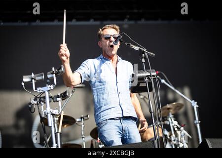 Deus in Concerto al Firenze Rocks 2024. Foto di Davide Merli Stockfoto