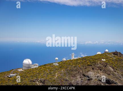 Roque de los Muchachos Observatory, La Palma, Kanarische Inseln, Spanien Stockfoto