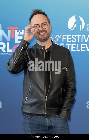 Monte Carlo, Monaco. 30. Mai 2024. Jarry nimmt am 16. Juni 2024 am Jarry Photocall während des 63. Monte-Carlo Television Festivals in Monte-Carlo Teil. Foto: David NIVIERE/ABACAPRESS. COM Credit: Abaca Press/Alamy Live News Stockfoto