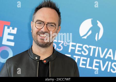 Monte Carlo, Monaco. 30. Mai 2024. Jarry nimmt am 16. Juni 2024 am Jarry Photocall während des 63. Monte-Carlo Television Festivals in Monte-Carlo Teil. Foto: David NIVIERE/ABACAPRESS. COM Credit: Abaca Press/Alamy Live News Stockfoto