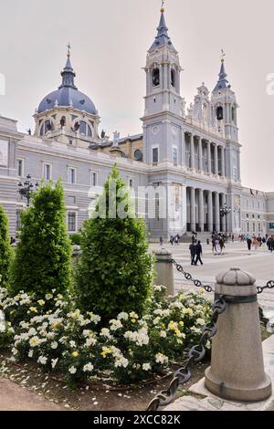 Catedral De La Almudena, Madrid, Spanien, Europa Stockfoto