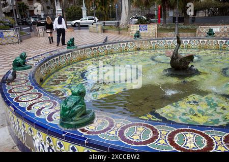 Plaza de Los Patos, Santa Cruz de Teneriffa, Teneriffa, Kanarische Inseln, Spanien. Stockfoto