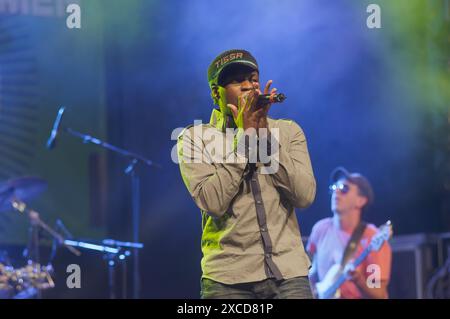 Wien, Österreich. August 2012. Konzert mit Cloud Tissa in Wien Stockfoto