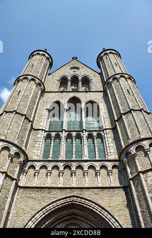 Brügge - Heilige Erlöser Kathedrale Sint-Salvatorskathedraal , die älteste Pfarrkirche von Brügge Stockfoto