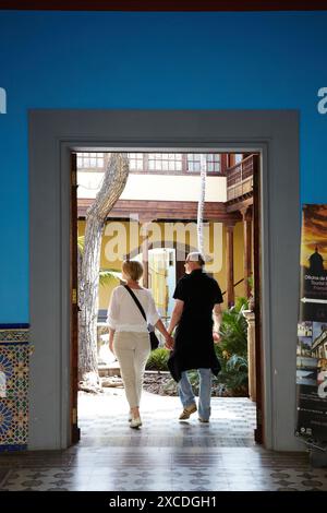 Casa de Los Capitanes Generales y Alvarado Bracamonte, San Cristobal De La Laguna, Teneriffa, Kanarische Inseln, Spanien. Stockfoto