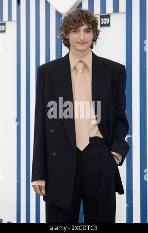 Cabourg, Frankreich. Juni 2024. Vassili Schneider besucht am 15. Juni 2024 das 38. Cabourg Film Festival in Cabourg, Frankreich. Quelle: Bernard Menigault/Alamy Live News Stockfoto
