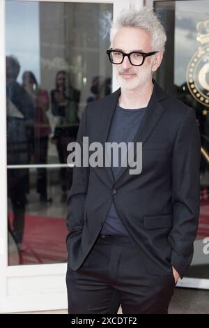 Cabourg, Frankreich. Juni 2024. Vincent Delerm besucht am 15. Juni 2024 das 38. Cabourg Film Festival in Cabourg, Frankreich. Quelle: Bernard Menigault/Alamy Live News Stockfoto