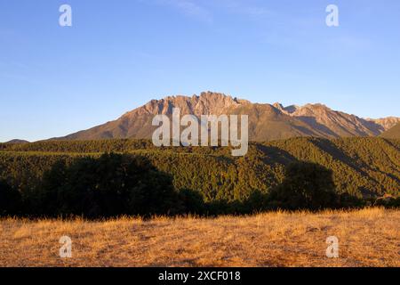 Berglandschaften im Süden chiles Stockfoto