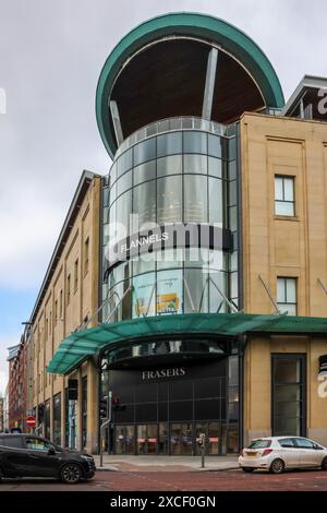 Einkaufsmöglichkeiten Belfast Frasers Store Außenfassade Victoria Square Stockfoto