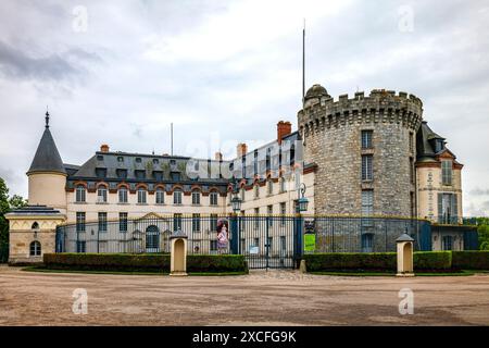 CHATEAU DE RAMBOUILLET (1368-1812) RAMBOUILLET FRANKREICH Stockfoto