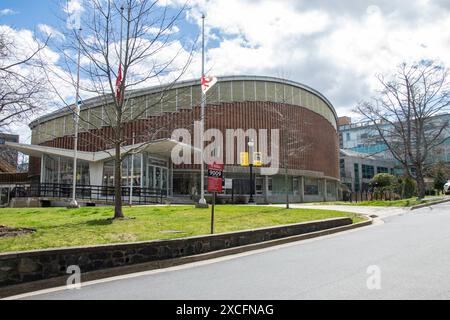 Sexton Memorial Gym in der Barrington Street im Zentrum von Halifax, Nova Scotia, Kanada Stockfoto