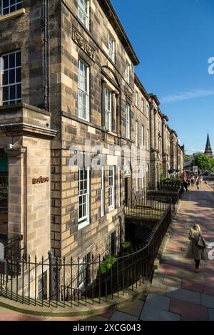 Georgianisches Haus am Charlotte Square, Edinburgh, Schottland Stockfoto