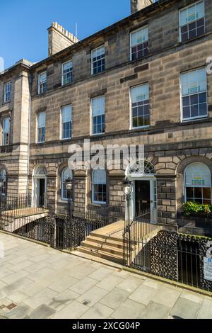 Georgianisches Haus am Charlotte Square, Edinburgh, Schottland Stockfoto