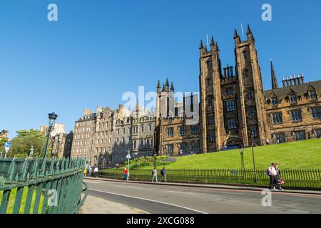 Die Versammlungshalle auf dem Hügel, Edinburgh Stockfoto