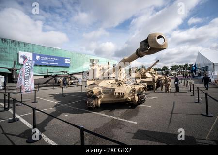 Eurosatory 2024 Rüstungsmesse Paris Frankreich Eurosatory 2024 Rüstungsmesse Paris Frankreich , Villepinte seine-Saint-Denis 93 France Parc des Expositions Paris Nord *** Eurosatory 2024 Armaments Fair Paris France Eurosatory 2024 Armaments Fair Paris France , Villepinte seine Saint Denis 93 France Parc des Expositions Paris Nord Stockfoto