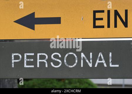 Symbol für Mitarbeiter in der Arbeitswelt, Arbeit für das Verdienen von Geld Symbol für Mitarbeiter in der Arbeitswelt Stockfoto