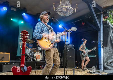 William the Eroberer live beim Orange Blossom Special Festival, Beverungen, Deutschland | William the Eroberer live beim Orange Blossom Special Stockfoto