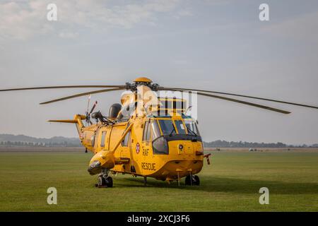 Westland Sea King „XZ597“, Duxford Airfield, Cambridgeshire, Großbritannien Stockfoto