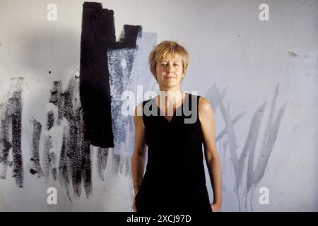 Annie LEMOINE - Datum : 20030601 ©John Foley/Opale.Photo Stockfoto