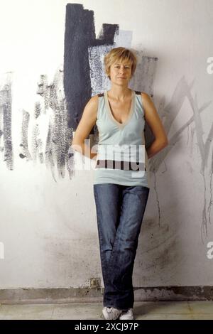 Annie LEMOINE - Datum : 20030601 ©John Foley/Opale.Photo Stockfoto