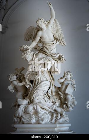 Nepomuk-Statue Stockfoto