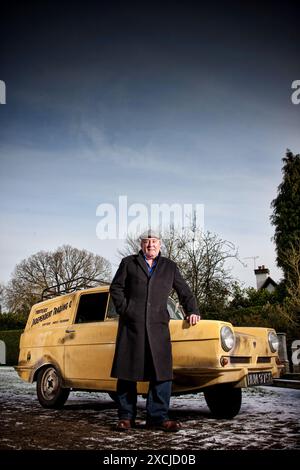 John Sullivan - Schöpfer von Only Fools and Horses, fotografiert in seinem Essex Home. Stockfoto