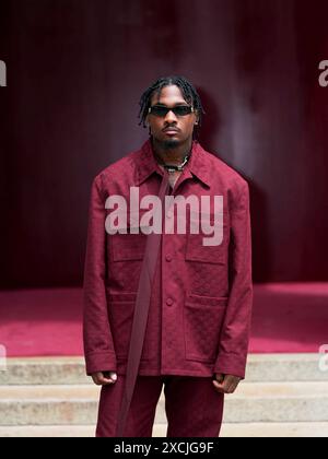 Mailand, Italien. Juni 2024. Gucci Modenschau. Im Bild: Stefon Diggs Credit: Independent Photo Agency/Alamy Live News Stockfoto