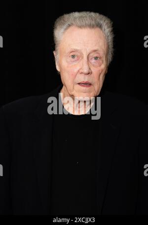 New York, Usa. Juni 2024. Christopher Walken besucht Before the Movie: An Introduction by Christopher Walken während des Tribeca Film Festivals in den Spring Studios in New York (Foto: Lev Radin/Pacific Press) Credit: Pacific Press Media Production Corp./Alamy Live News Stockfoto