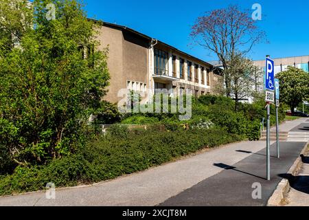 Stasi-Gebäude eines der vielen Gebäude, der ehemalige Stasi-Geheimdienst befand sich in Ost-Berlin, bis 1989 die Berliner Mauer abgerissen wurde. Seither ist es ein Museum und beherbergt das Stasi-Archiv, das für interessierte Personen unbeabsichtigt ist. Berlin, Deutschland. Berlin Stasi Archiv / Stasi Museum Berlin Deutschland Copyright: XGuidoxKoppesxPhotox Stockfoto