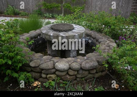 Der McGraw Family Garden of the Senses. Heritage Museums & Gardens. Die Stadt Sandwich, Cape Cod, Massachusetts, USA Stockfoto